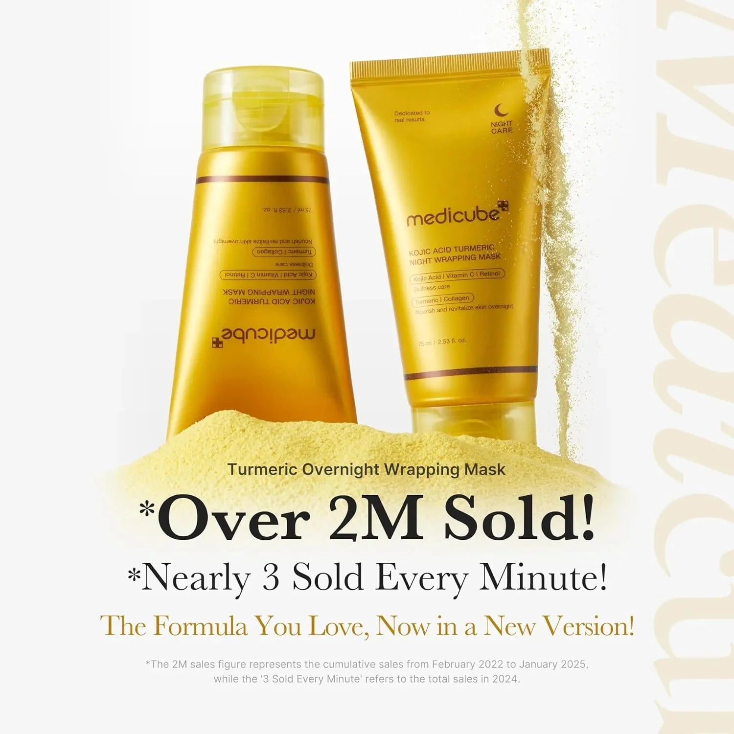 Medicube Kojic Acid Turmeric Night Wrapping Mask